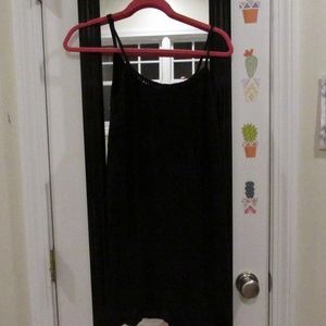 Slightly Sheer Little Black Dress